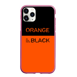 Чехол для iPhone 11 Pro матовый Orange Is the New Black