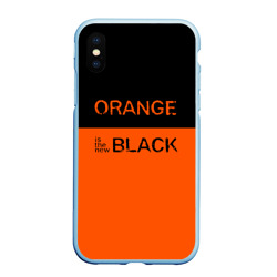 Чехол для iPhone XS Max матовый Orange Is the New Black
