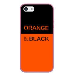 Чехол для iPhone 5/5S матовый Orange Is the New Black