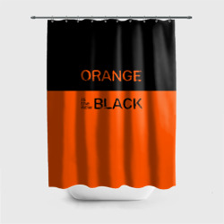 Штора 3D для ванной Orange Is the New Black