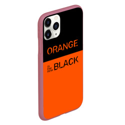 Чехол для iPhone 11 Pro матовый Orange Is the New Black - фото 2