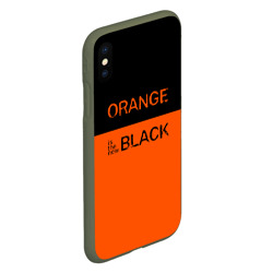 Чехол для iPhone XS Max матовый Orange Is the New Black - фото 2