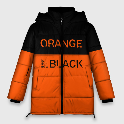 Женская зимняя куртка Oversize Orange Is the New Black, цвет светло-серый