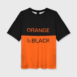 Женская футболка oversize 3D Orange Is the New Black