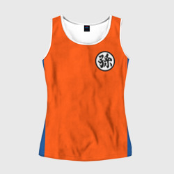 Женская майка 3D Goku Kanji