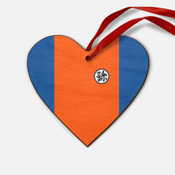 Деревянная игрушка Сердце Goku Kanji