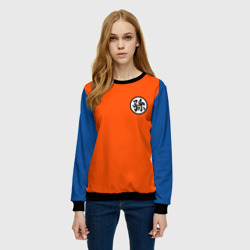 Женский свитшот 3D Goku Kanji - фото 2