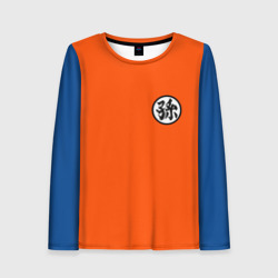 Женский лонгслив 3D Goku Kanji