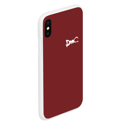 Чехол для iPhone XS Max матовый DEVIL MAY CRY (НА СПИНЕ), цвет белый - фото 3