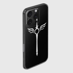 Чехол для iPhone 16 Pro силиконовый с защитой камеры Devil May Cry sword - фото 2