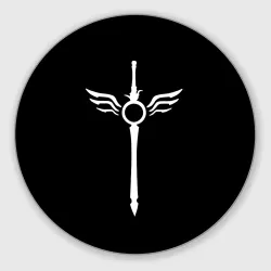 Круглый коврик для мышки Devil May Cry sword
