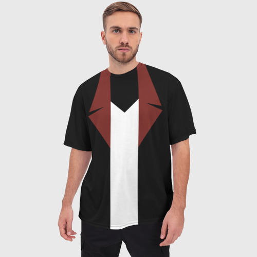 Мужская футболка oversize 3D DMC 5 dante, цвет 3D печать - фото 3