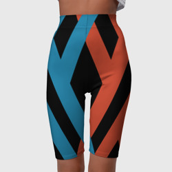 Велосипедки 3D Two XX on black - фото 2