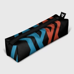 Пенал школьный 3D Two XX on black