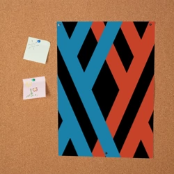 Постер Two XX on black - фото 2