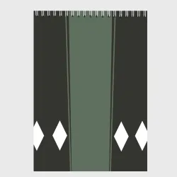 Скетчбук Bleach Kisuke Urahara cosplay cloth
