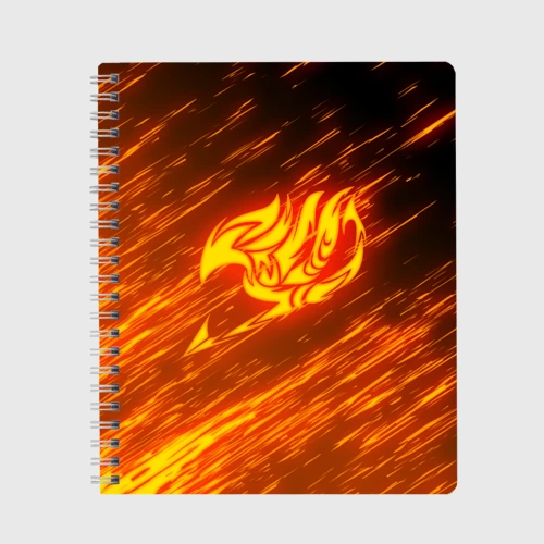 Тетрадь Fairy tail natsu dragneel хвост феи