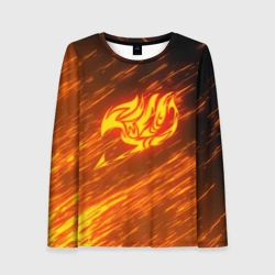 Женский лонгслив 3D Fairy tail natsu dragneel хвост феи