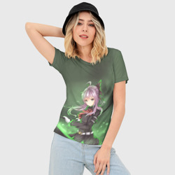 Женская футболка 3D Slim Шиноа Хиираги - фото 2