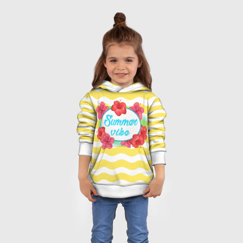 Детская 3D толстовка "Summer vibe" фото 0