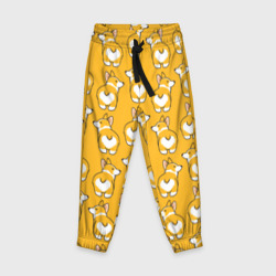 Детские брюки 3D Корги Паттерн