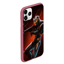 Чехол для iPhone 11 Pro Max матовый Omega Fortnite - фото 2