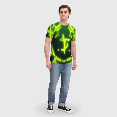 Мужская футболка 3D Doom горнило Дум, цвет 3D печать - фото 5