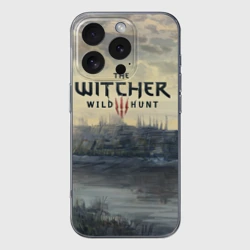 Чехол для iPhone 16 Pro Max силиконовый с защитой камеры The Witcher 3: Wild Hunt