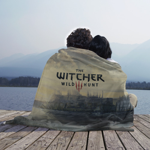 Плед 3D The Witcher 3: Wild Hunt, цвет 3D (велсофт) - фото 3