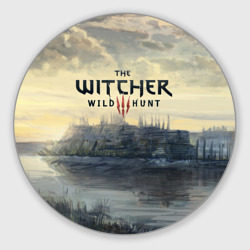 Круглый коврик для мышки The Witcher 3: Wild Hunt