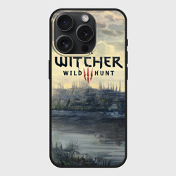 Чехол силиконовый для Apple iPhone 15 Pro матовый The Witcher 3: Wild Hunt
