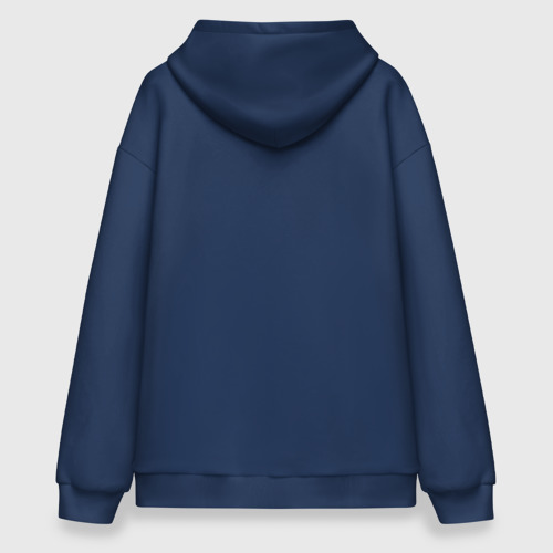 Худи SuperOversize хлопок Yorha Unit 9 Type S shirt, цвет темно-синий - фото 2
