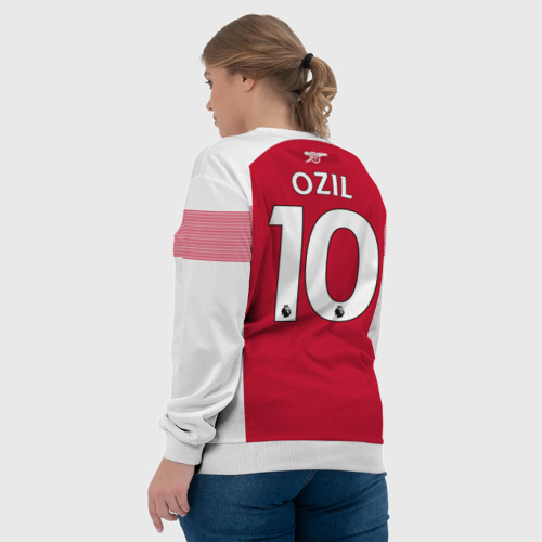 Женский свитшот 3D Ozil home 18-19, цвет 3D печать - фото 7