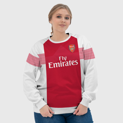 Женский свитшот 3D Ozil home 18-19, цвет 3D печать - фото 6