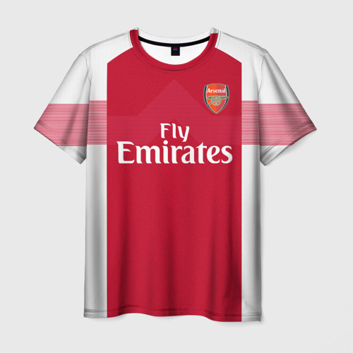 Мужская футболка 3D Ozil home 18-19