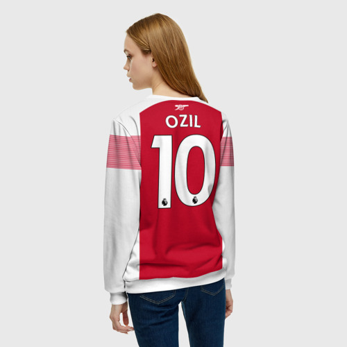 Женский свитшот 3D Ozil home 18-19, цвет 3D печать - фото 4