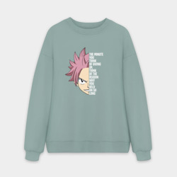 Мужской свитшот oversize без начеса хлопок Natsu Quote