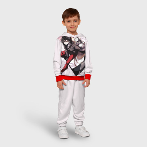 Детский костюм с толстовкой 3D Zac, цвет красный - фото 3