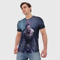 Мужская футболка 3D God of death - фото 2