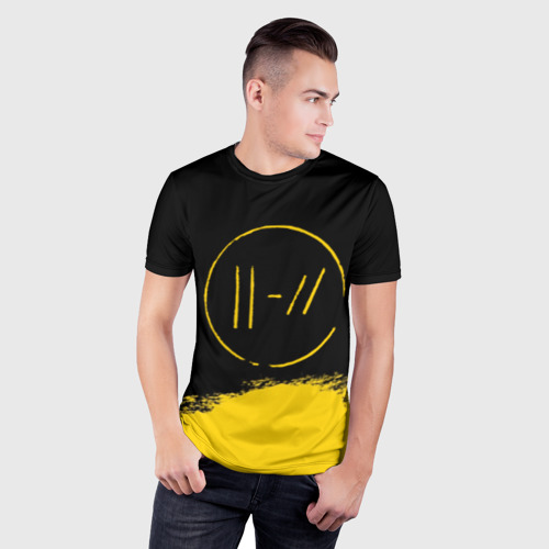 Мужская футболка 3D Slim Twenty One pilots, цвет 3D печать - фото 3