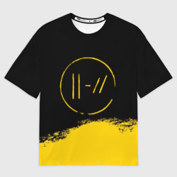 Мужская футболка oversize 3D Twenty One pilots