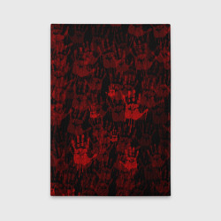 Обложка для автодокументов Кровавые руки кровь blood hands