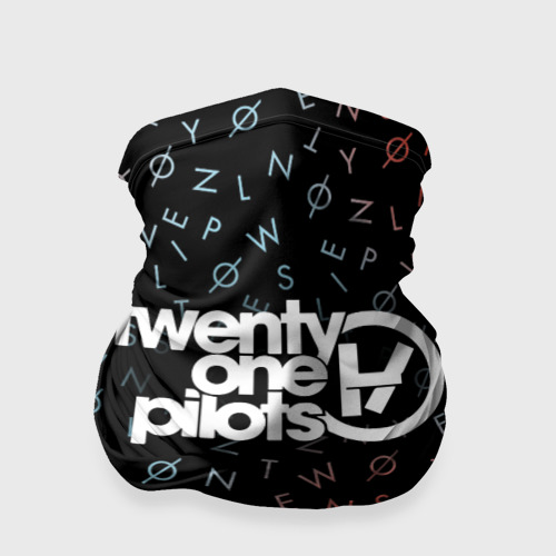 Бандана-труба 3D TWENTY ONE PILOTS  TOP, цвет 3D печать