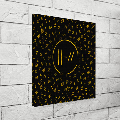 Холст квадратный TWENTY ONE PILOTS TOP Фото 01 Холст квадратный TWENTY ONE PILOTS TOP Фото 01