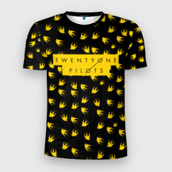 Мужская футболка 3D Slim Twenty One pilots TOP