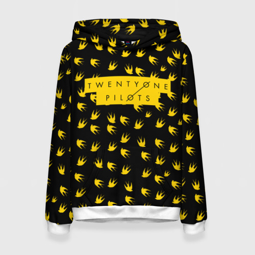 Женская толстовка 3D Twenty One pilots TOP, цвет 3D печать