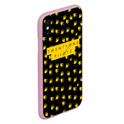 Чехол для iPhone XS Max матовый Twenty One pilots TOP - фото 2