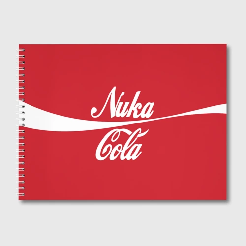 Альбом для рисования Nuka cola