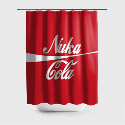 Штора 3D для ванной Nuka cola