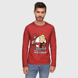 Мужской лонгслив 3D Nuka cola - фото 2